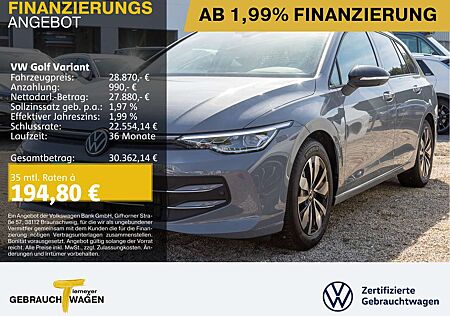 VW Golf Variant Volkswagen 1.5 eTSI DSG GOAL LED+ NAVI AHK