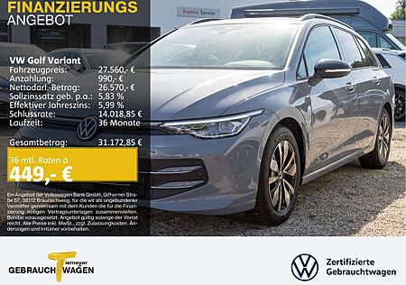 VW Golf Variant Volkswagen 1.5 eTSI DSG GOAL LED+ NAVI AHK