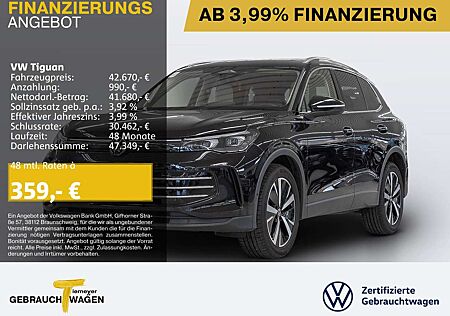 VW Tiguan Volkswagen 2.0 TDI DSG ELEGANCE NEUES MODELL IQ.LIGH
