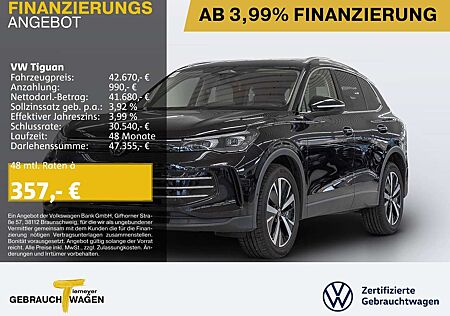 VW Tiguan Volkswagen 2.0 TDI DSG ELEGANCE NEUES MODELL IQ.LIGH