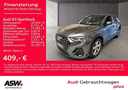 Audi Q3 Sline 45TFSI e Navi Matrix ACC VC