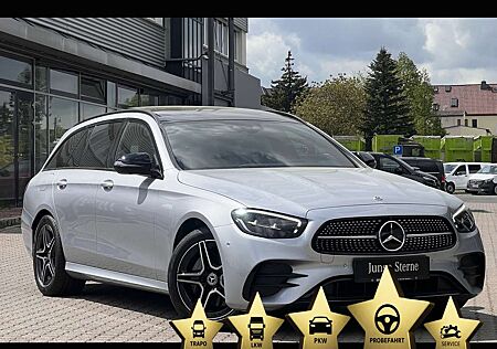 Mercedes-Benz E 200 d T AMG+Night+Pano+Distronic+CarPlay+360°+