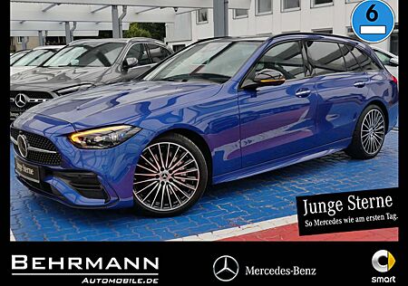 Mercedes-Benz C 200 T AMG 4M ++AHK+360°Kam+Panorama+StandHzg++