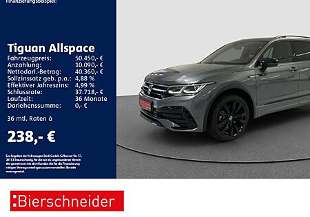 VW Tiguan Allspace Volkswagen 2.0 TSI DSG 4Mo R-Line Black 7SI
