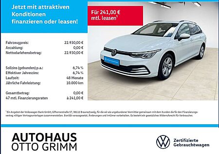 VW Golf Variant Volkswagen VIII Variant 2.0 TDI DSG LED Navi beh. Lenkrad
