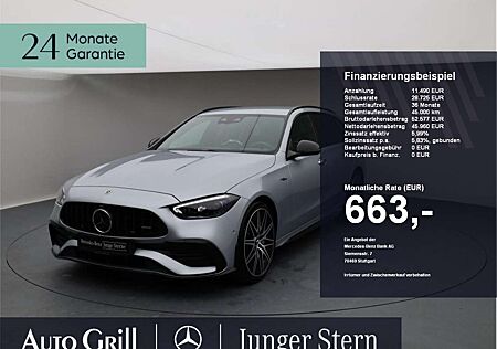Mercedes-Benz C 43 AMG C 43 T AMG 4M P-Sitz Drivers Optik Night Carbon