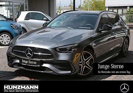 Mercedes-Benz C 200 d T AMG Night Panorama AHK Kamera Memory