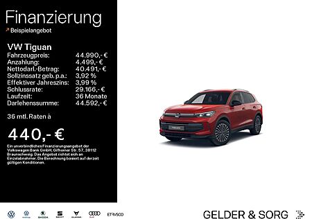 VW Tiguan Volkswagen Life 2.0 TDI Matrix*ACC*AHK*HuD