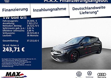 VW Golf GTI Volkswagen Golf VIII GTI Clubsport 2.0 TSI BLACKSTYLE PANO+