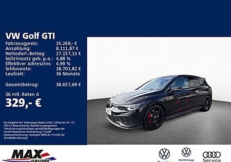 VW Golf GTI Volkswagen Golf VIII GTI Clubsport 2.0 TSI BLACKSTYLE PANO+