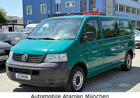VW T5 Transporter Volkswagen T5 2.5 TDI Kombi 4Motion lang / Klima / AHK