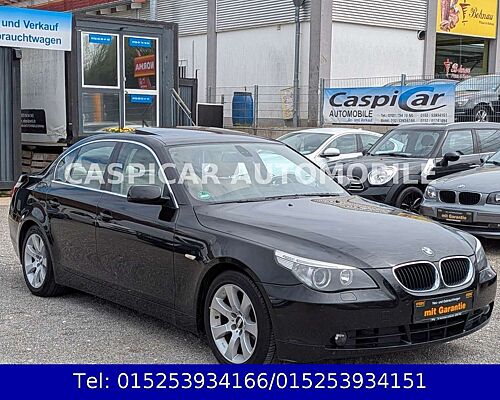 BMW 525 i,KLIMAAUT.,NAVI,SHZ,PDC,GSHD,8 FACH B,1.HAND