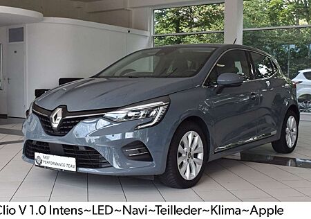Renault Clio V 1.0 Intens~LED~Navi~Teilleder~Klimaautom.