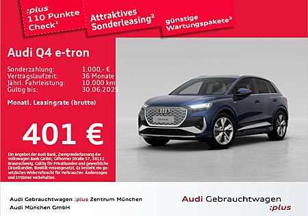 Audi Q4 e-tron 45 S line AHK/Matrix/Wärmep./ACC