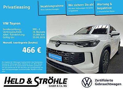 Volkswagen Tayron Elegance eHybrid AHK LED+ NAVPRO KAM HuD