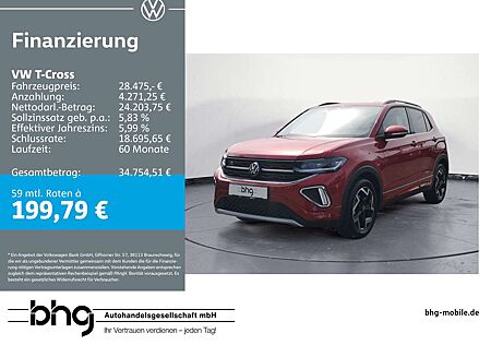 VW T-Cross Volkswagen R-Line 1.0 TSI DSG #AHK #Navi #Kamera