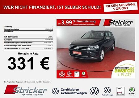 VW Tiguan Allspace Volkswagen Highline 1.5TSI DSG 331,-ohne Anzahlung ACC Navi