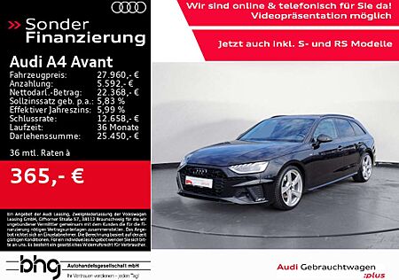 Audi A4 35TDI S tronic S line Optik Business Na