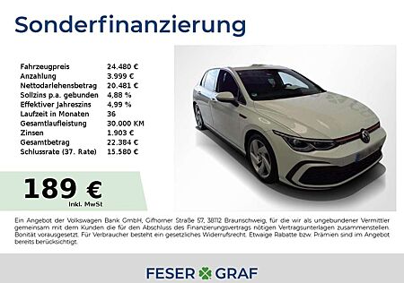 VW Golf Volkswagen VIII GTI 2,0TSI 180kW 6-Gang App Connect