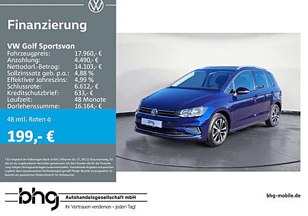 VW Golf Sportsvan Volkswagen 1.5TSI ACT OPF IQ.DRIVE Navi AppC