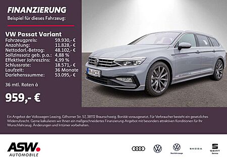 VW Passat Variant Volkswagen R-Line 2.0TDI DSG LED NAVI AHK VC