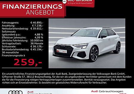 Audi S3 Sportback TFSI qu MATRIX HuD ACC NAVI B&O KAM