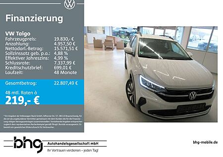 VW Taigo Volkswagen Life 1,0 l TSI OPF 5