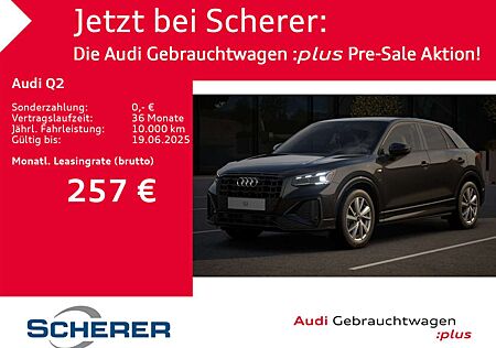 Audi Q2 S line 35 TFSI MATRIX NAVI AHK RFK EPH+