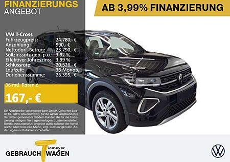 VW T-Cross Volkswagen 1.0 TSI DSG R-LINE LED VIRTUAL SITZH L18