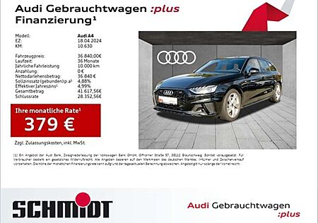 Audi A4 Avant 40 TDI S line LED Navi+ ACC LM18 e-Heckkl...