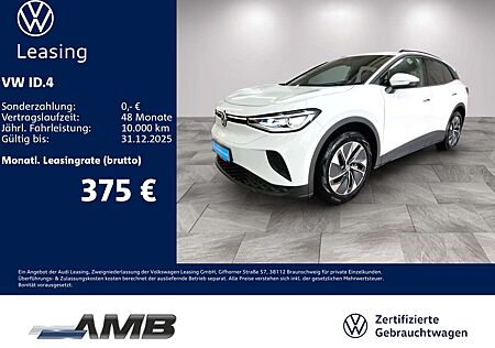 VW ID.4 Volkswagen Pure 52kWh/AHK/Matrix/Navi/Wärmepu/02.30Gar