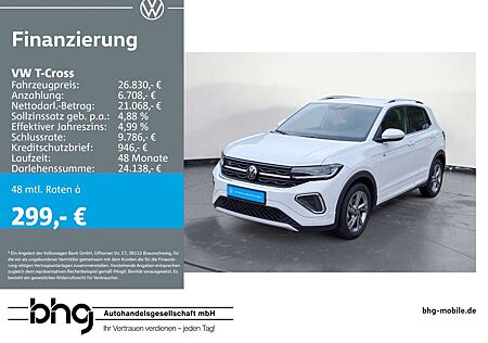 VW T-Cross Volkswagen 1.5 TSI ACT OPF DSG R-Line Sitzheizung
