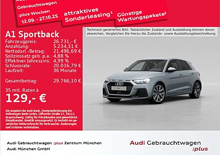 Audi A1 30 TFSI S tronic advanced Virtual/L