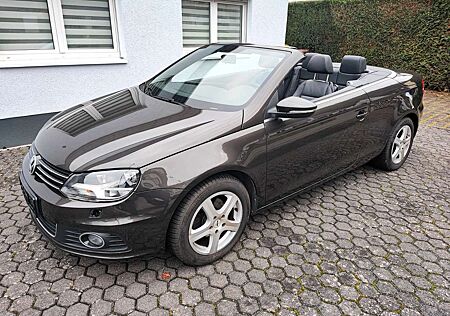 VW Eos Volkswagen BMT CABRIO-LEDER-NAVI-PDC-MFL-TEMPOMAT-1. HD