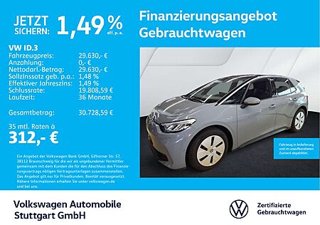 VW ID.3 Volkswagen Pro Navi Kamera Stdhzg ACC LED SHZ