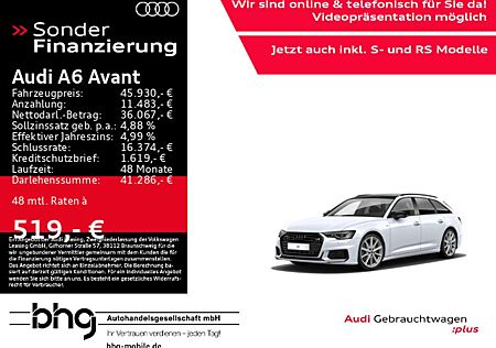 Audi A6 40 TDI quattro sport S-Line Pano Standh