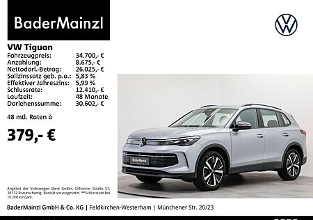 VW Tiguan Volkswagen 1.5 eTSI DSG Life AHK 360° SHZ ACC