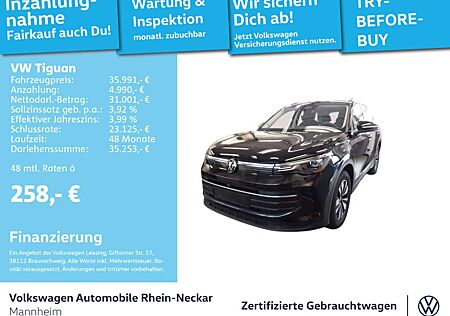 VW Tiguan Volkswagen 1.5 eTSI Goal Gar.2029 DSG Navi AHK Kamer