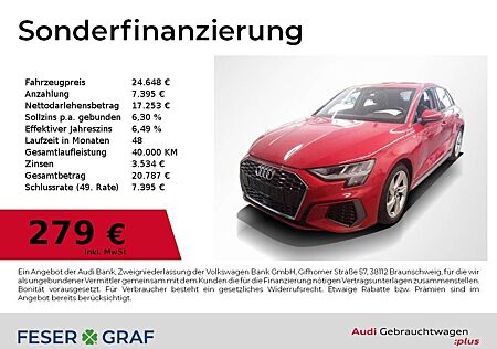 Audi A3 35 TFSI S tronic S Line Ext Navi,Kamera