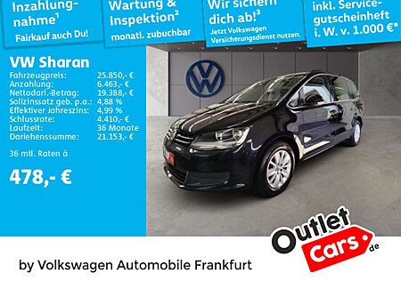 VW Sharan Volkswagen 2.0 TDI DSG Comfortline 7-Sitzer Navi ACC