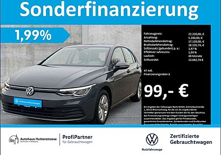 VW Golf Volkswagen VIII 1.5 TSI Life LED NAVI PDC SHZ