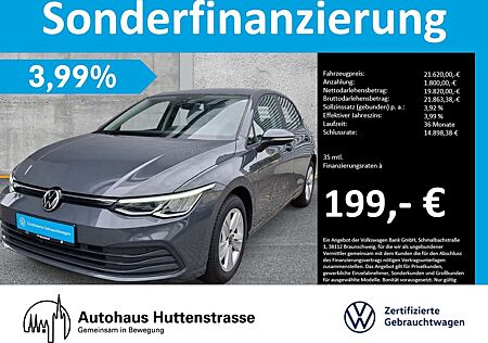 VW Golf Volkswagen VIII 1.5 TSI Life LED NAVI PDC SHZ
