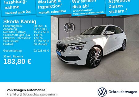 Skoda Kamiq 1.5 TSI DSG Style Navi LED Scheinwerfer Si