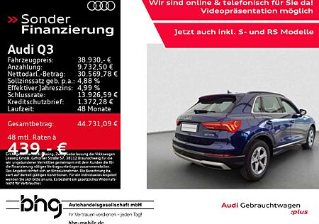 Audi Q3 35TFSI S tronic advanced LED Glanz Komfort Na