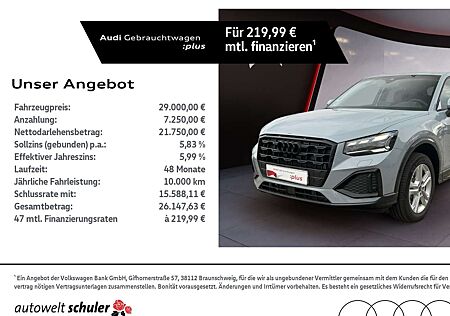 Audi Q2 30 2.0 TDI advanced Matrix-LED RFK GRA ASI