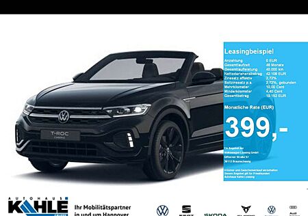 VW T-Roc Volkswagen Cabriolet R-Line Black CarPlay Matrix ACC