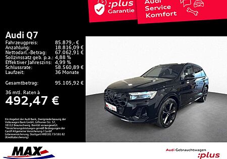 Audi Q7 50 TDI QUATT 7-SITZER S LINE HD MATRIX+AHK+VC