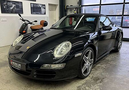 Porsche 997 /911 Carrera Cabrio/Schalter/deutsches Fahrz.