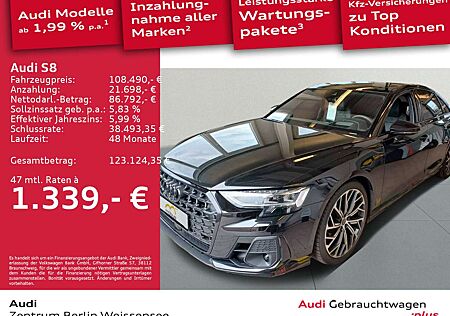 Audi S8 4.0 TFSI TIP-TR*QUA*AHK*STHZG*PANO*HUD*MATRIX