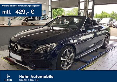 Mercedes-Benz C 300 Cabrio AMG Line Navi LED Cam SHZ Temp MFL